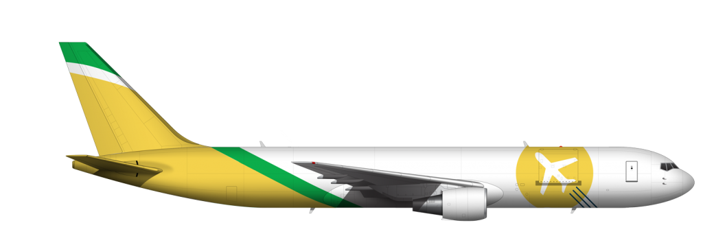 767 Airplane Graphic